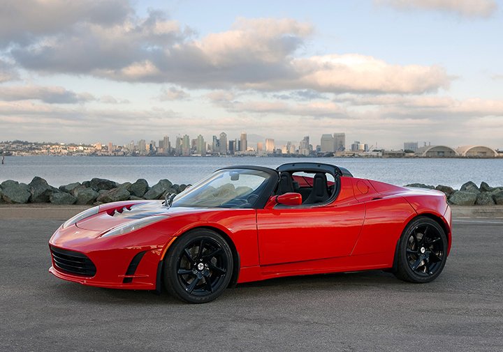 2008 Tesla Roadster.